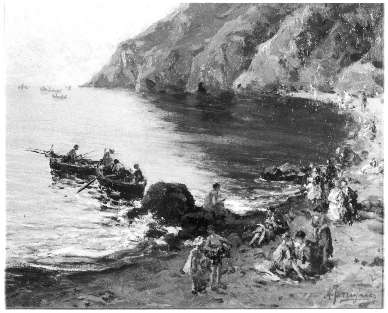 La spiaggia - Camera di Commercio, Salerno